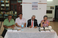  بالصور: مؤسسة الرابطة بيافا تستضيف الكاتب يحيى يخلف حول روايته "راكب الريح"